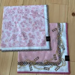 新品　DAKS ハンカチ　2枚セット