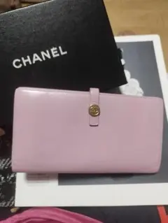 CHANEL　ダブルホック折り財布のサムネイル