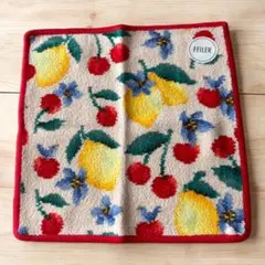 新品★フェイラー ハンカチ シェニール チェリッシュユー　レモン