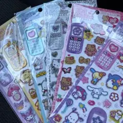 正規品　平成はっぴーフォン　サンリオ　6種セット