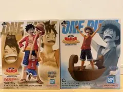 一番くじ ワンピース C賞・ラストワン賞　ルフィ フィギュア2点セット