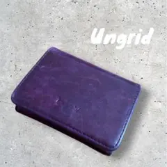 Ungrid アングリッド　ヴァーガンディ　三つ折り財布　ミニのサムネイル