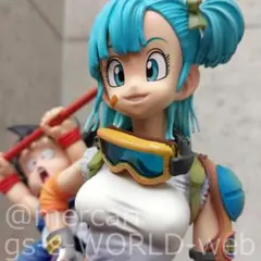★即発送★ ドラゴンボール ブルマ 孫悟空 扉絵 ガレージキット フィギュア