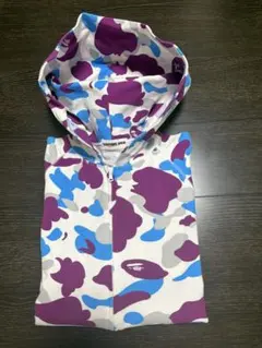 エイプ　カモフラージュ柄 フルジップパーカー