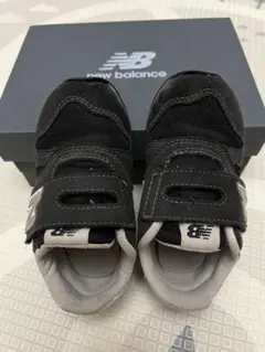 【14.5cm】new balance 373ベビー スニーカー ブラック