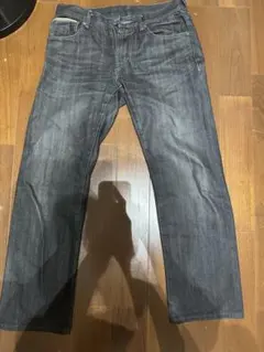 BURBERRY LONDON ストレートデニムパンツ ブラックのサムネイル