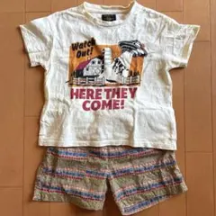 マーキーズ　セットアップ　Tシャツ　ハーフパンツ