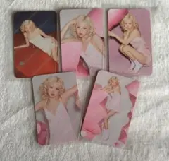 BLACKPINK　ロゼ　ROSE トレカ 韓国限定 5枚セット No.62