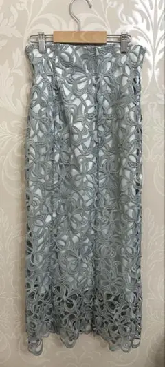 レースタイトスカート ロングスカート