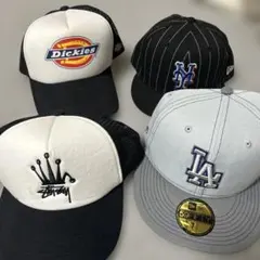 Dickies, Stussy, New Era キャップセットまとめ売りバラ可