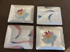 和菓子皿 4枚セット 和モダン 来客用
