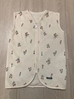 FUTAFUTA 花柄スリーパー ベージュ