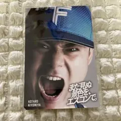 清宮幸太郎　ファイターズ　ステッカー　まだ見ぬ景色を、エスコンで。
