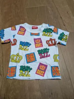 BABYDOLL カラフルTシャツ 80