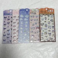 未開封/サンリオキャラクター ぷくっとシール5枚