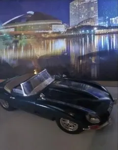 超希少・当時物】ジャガー Eタイプ 陶器製 ミニカー 置物 サイン有