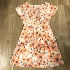 ❤︎ロペピクニック　サーモンピンクのワンピース❤︎