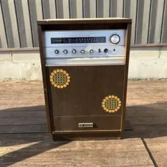アンテナ付きテレビ 昭和レトロ 当時物 ジャンク インテリア