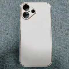 iPhone16 ケース　アイボリー