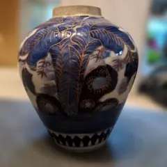 有田焼 壺 秀峰 花瓶 花柄 陶器 色絵 伝統工芸 - メルカリ