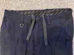 SOLIDO テーパードパンツ ネイビー センタープレスライン 度詰 ストレッチのサムネイル