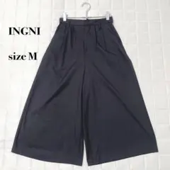 INGNI ブラック ガウチョパンツ M