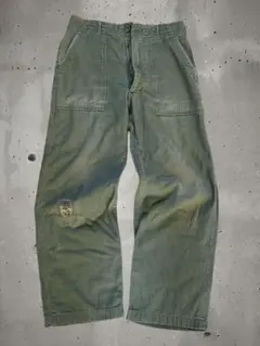 70’s U.S.ARMY OG107 ベイカーパンツ米軍実物 ヴィンテージ