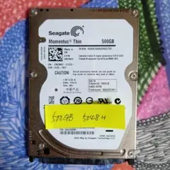 Seagate 2.5インチ HDD 500GB 本体