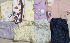 女の子 夏服9点セット まとめ売り
