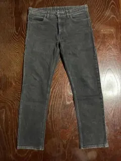 【美品】N.HOOLYWOOD ペグトップ デニムパンツ 日本製 40 黒のサムネイル