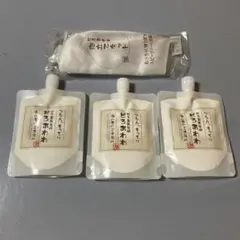 どろあわわ 洗顔料 3個セット 泡立てネットのサムネイル