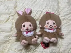 モンチッチ　ラテブラウン　Lサイズぬいぐるみセット