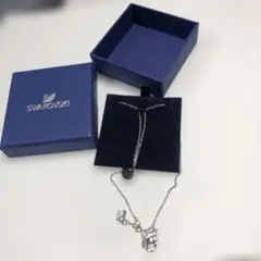 13383 Swarovski スカルモチーフ ネックレス