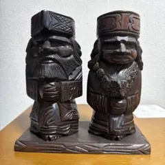 2025年最新】木彫り 人形 アイヌの人気アイテム - メルカリ