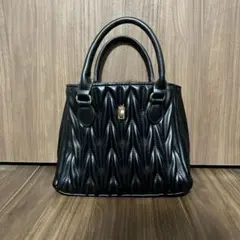 キルティング ブラック ハンドバッグ MAJESTIC LEGON