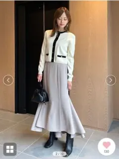 FRAY I.D新品未使用ダブルサテンマーメイドスカート フレイアイディー