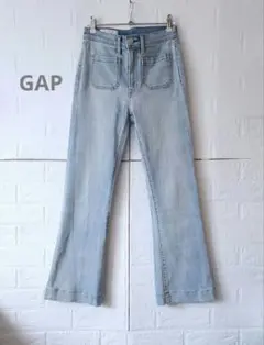 ギャップ　 ブーツカットデニム ライトブルー