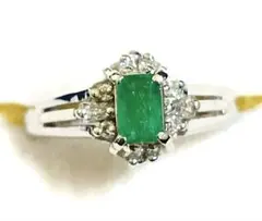 エメラルド 1.52ct ダイヤ リング #12.5 - メルカリ