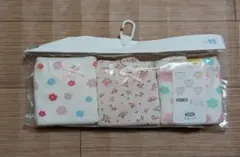 【未使用】西松屋 女の子 ショーツ 3枚 95cm 花柄