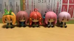 一番くじ　五等分の花嫁　ちょこのっこフィギュア　5種セット