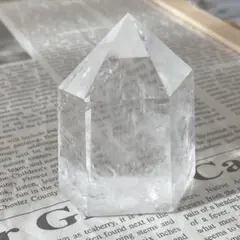 ★ 透明度抜群 ブラジル産 水晶 ポイント タワー 天然石 パワーストーン 浄化