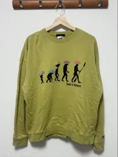 カブー 美品 ニコアンド 別注 スウェット ビッグシルエット