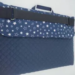 防災頭巾カバー・2way♡星柄♡ネイビー