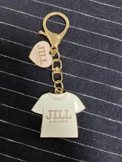 JILL by JILLSTUART 白Tシャツ型キーホルダー