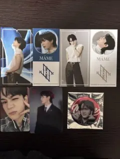 【匿名配送】JO1 豆原一成　缶バッジ　トレカ　ステッカー