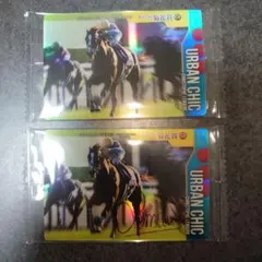 ☆サラブレッドホースコレクション　第3R　アーバンシック　箔押しサイン