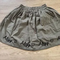 ALGY カーキ スカート 160