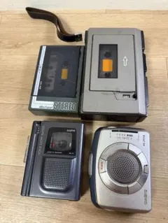 ジャンク・部品取り用】Panasonic ポータブルカセットプレーヤー 2台