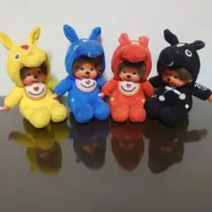 レア 美品 ロディ×モンチッチ コラボ レッドRody&Monchhichi ☆レア☆ モンチッチとロディのコラボぬいぐるみ