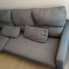 東京インテリア　カウチソファ　ラパン色グレー